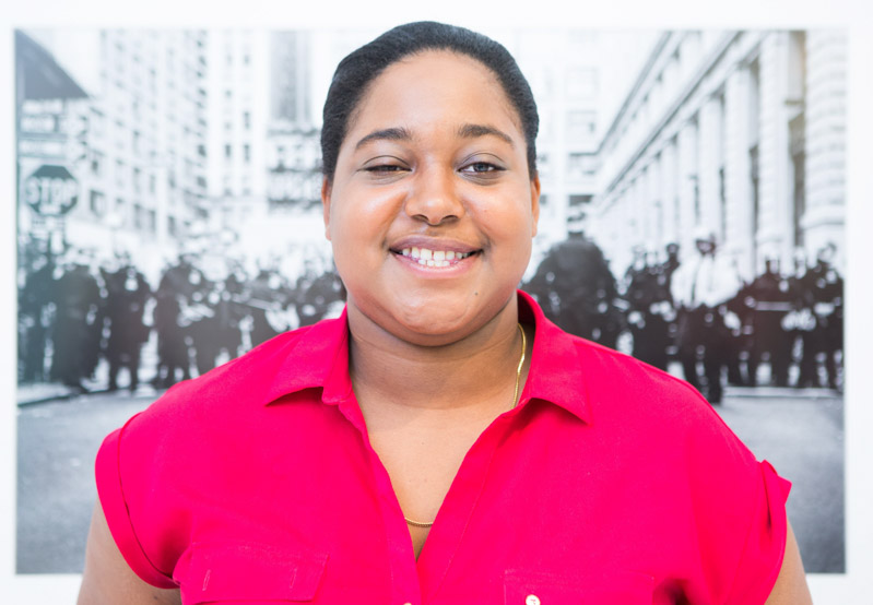 Erica Garner
The Art of a Political Revolution: Artists for Bernie Sanders 2016, New York - 16 Apr 2016