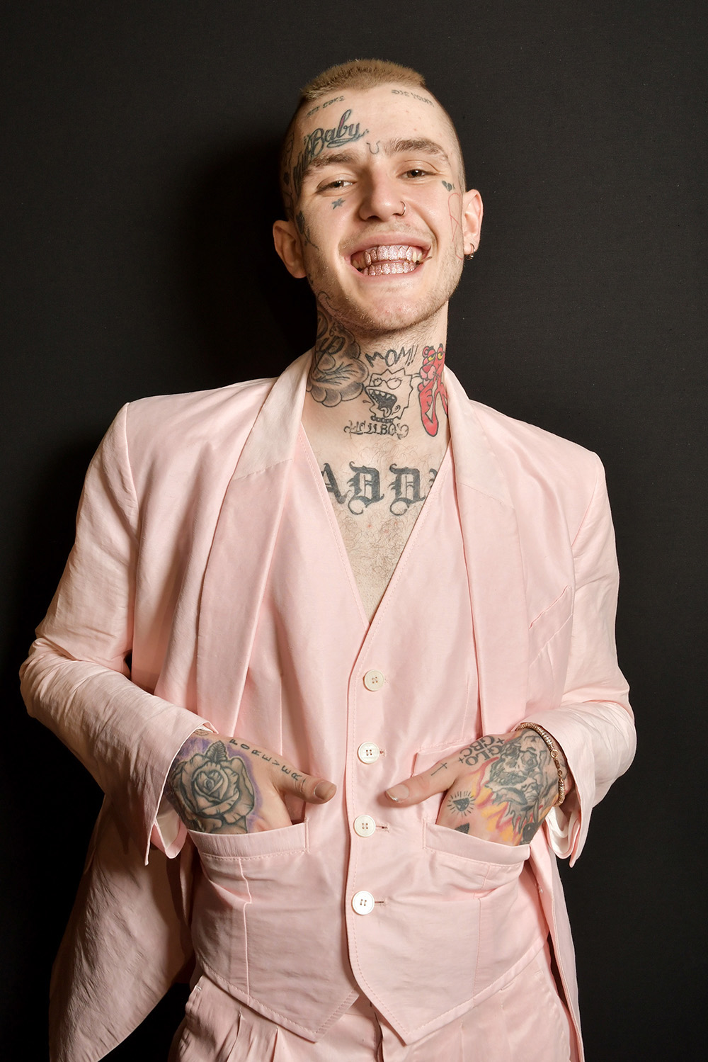 Lil Peep backstage
Haider Ackermann show, Spring Summer 2018, Paris Fashion Week Men's, France - 21 Jun 2017