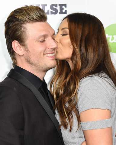 Nick Carter, left, and Lauren Kitt arrive at the Backstreet Boys: Show â?˜Em What You're Made Of premiere at the Arclight Cinemas - Cinerama Dome, in Los Angeles
LA Premiere of "Backstreet Boys: Show 'Em What Your Made Of", Los Angeles, USA