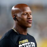 Pittsburgh Steelers Ryan Shazier stands on the sidelines during the first half of a preseason NFL football game between the Pittsburgh Steelers and the Tampa Bay Buccaneers in Pittsburgh
Buccaneers Steelers Football, Pittsburgh, USA - 09 Aug 2019