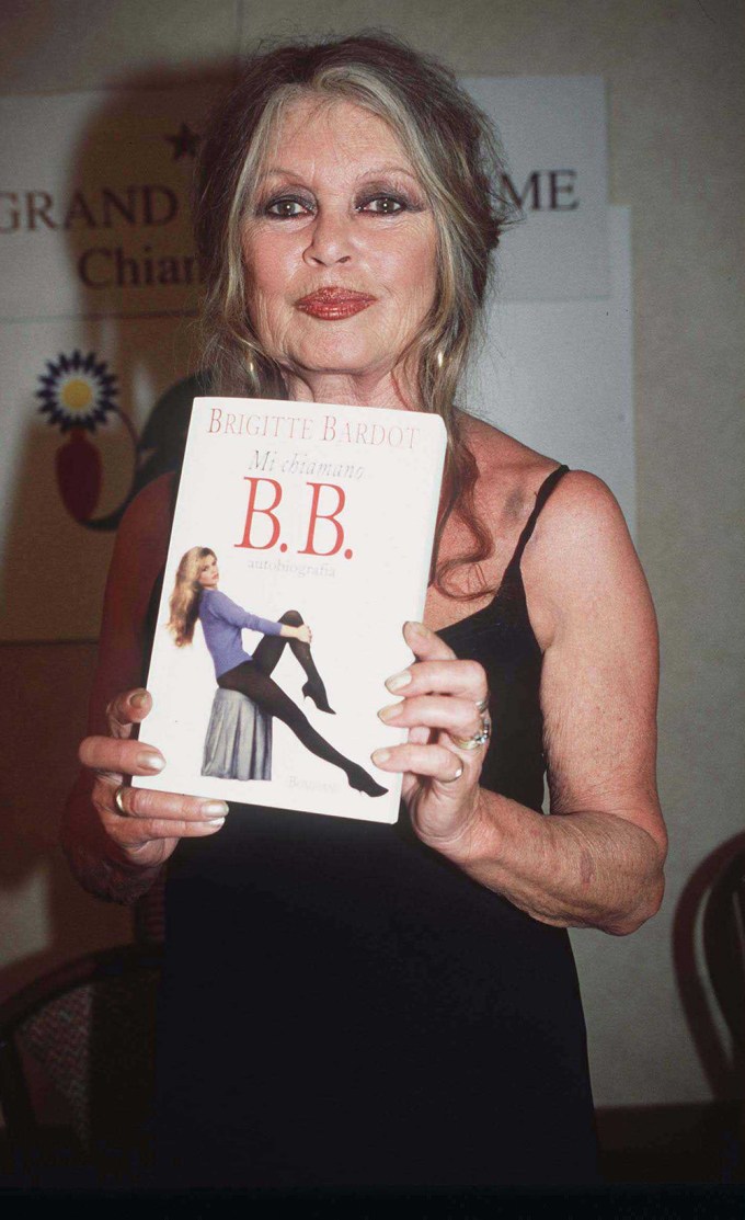 Brigitte Bardot Promotes Her 1996 Memoir