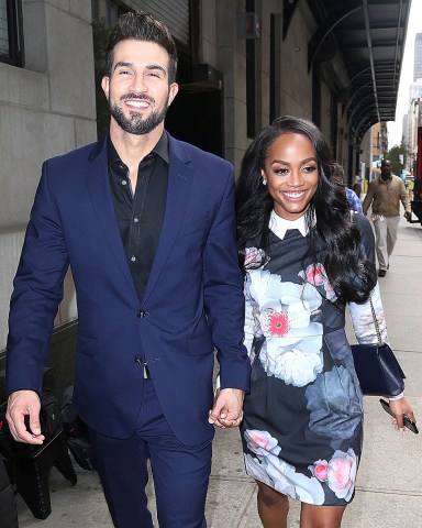 Rachel Lindsay, Bryan Abasolo'The Wendy Williams Show' TV show, New York, USA - 20 Sep 2017Rachel Lindsay and Bryan Abasolo at The Wendy Williams Show in New York