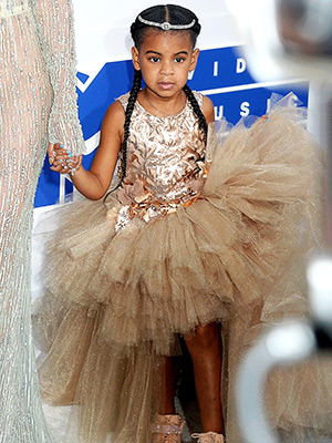 Blue Ivy in a princess gown
