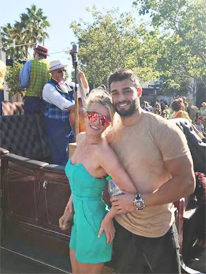 Britney Spears and Sam Asghari