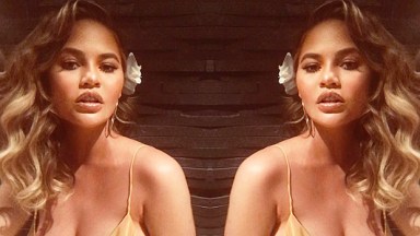 Chrissy Teigen Eyelash Extensions