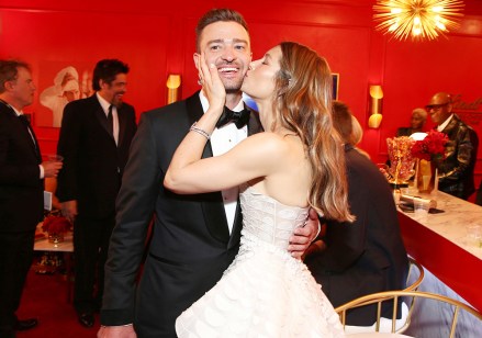 Justin Timberlake, Jessica Biel
70th Primetime Emmy Awards - Lindt Chocolate Lounge, Los Angeles, USA - 17 Sep 2018