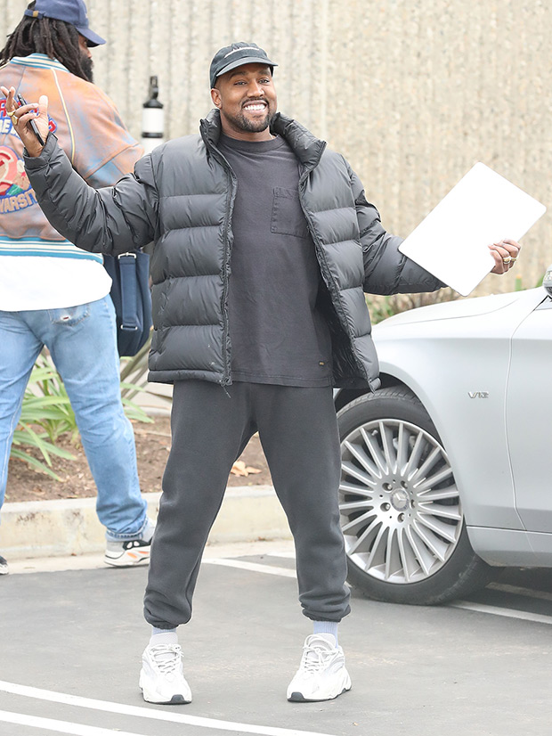 Kanye West Smiling