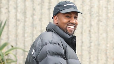 Kanye West Smiling