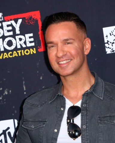 Mike 'The Situation' Sorrentino arrives at the LA Premiere of "Jersey Shore Family Vacation" on Thursday, March 29, in Los Angeles
LA Premiere of "Jersey Shore Family Vacation", Los Angeles, USA - 29 Mar 2018