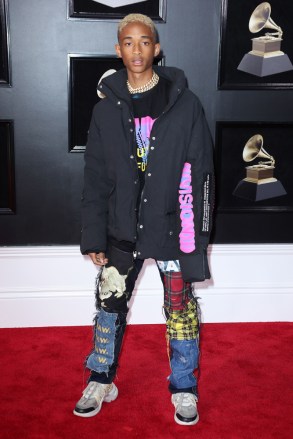 Jaden Smith
60th Annual Grammy Awards, Arrivals, New York, USA - 28 Jan 2018