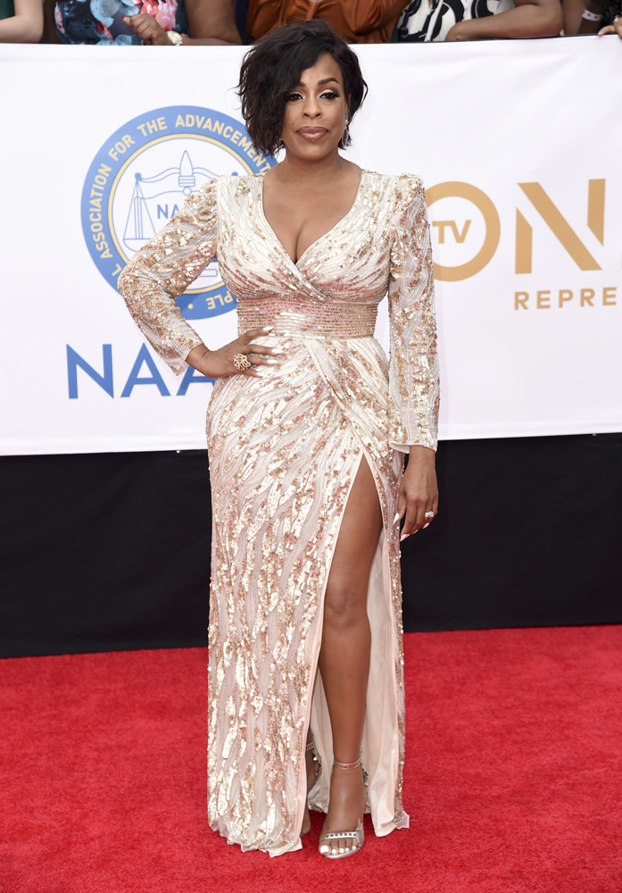 Niecy Nash arrives at the 49th annual NAACP Image Awards at the Pasadena Civic Auditorium, in Pasadena, Calif
49th Annual NAACP Image Awards - Arrivals, Pasadena, USA - 15 Jan 2018