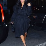 New York, NY  - *EXCLUSIVE*  - Rihanna steps out for another low-key date night with her boyfriend Hassan Jameel at Bar and Books cocktail lounge in the Upper East Side, NYC

Pictured: Rihanna

BACKGRID USA 16 APRIL 2019 

USA: +1 310 798 9111 / usasales@backgrid.com

UK: +44 208 344 2007 / uksales@backgrid.com

*UK Clients - Pictures Containing Children
Please Pixelate Face Prior To Publication*