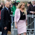 Stormy Daniels, Michael Avenatti. Stormy Daniels and her attorney Michael Avenatti leave federal court in New York
Trump Russia Probe, New York, USA - 16 Apr 2018