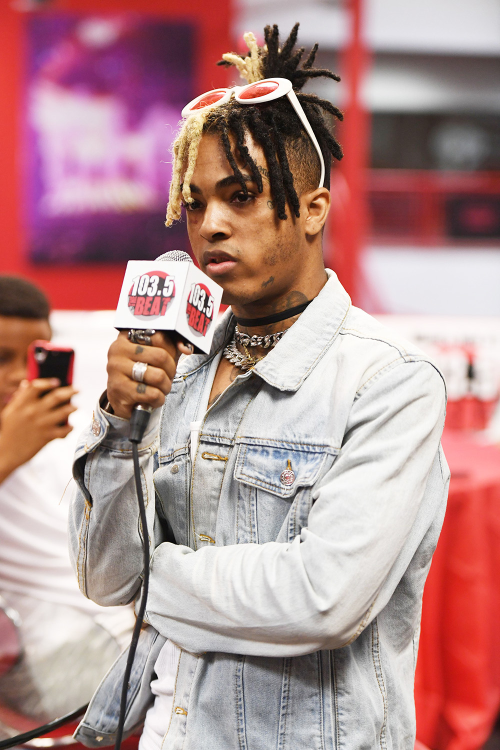 XXXtentacion at I Heart radio Station 103.5 The Beat, Fort Lauderdale, USA - 26 May 2017