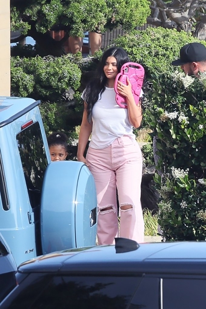 Kylie Jenner & Stormi at Nobu