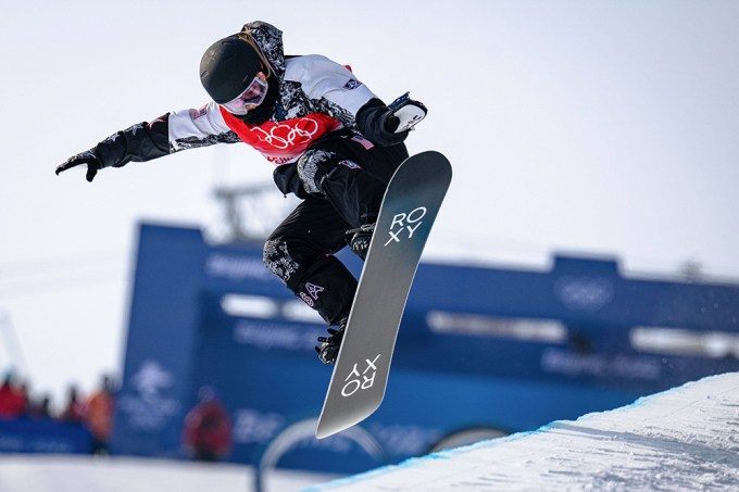 Chloe Kim Gets Air