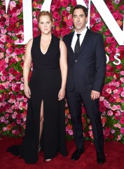 Amy Schumer, Chris Fischer. Amy Schumer, left, and Chris Fischer arrive at the 72nd annual Tony Awards at Radio City Music Hall, in New York
The 72nd Annual Tony Awards - Arrivals, New York, USA - 10 Jun 2018