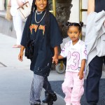 New York, NY  - North West is in 'big sister mode' as she holds little sister Chicago West's hand while leaving the Ritz Hotel in New York.

Pictured: Chicago West, North West

BACKGRID USA 15 JULY 2022 

BYLINE MUST READ: Fernando Ramales / BACKGRID

USA: +1 310 798 9111 / usasales@backgrid.com

UK: +44 208 344 2007 / uksales@backgrid.com

*UK Clients - Pictures Containing Children
Please Pixelate Face Prior To Publication*