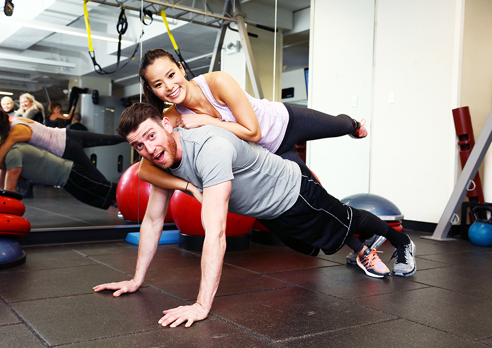 Jamie Chung and Bryan Greenberg visit Pop-up Lab, New York, America - 15 Feb 2016