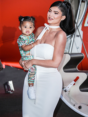 Stormi Webster and Kylie Jenner