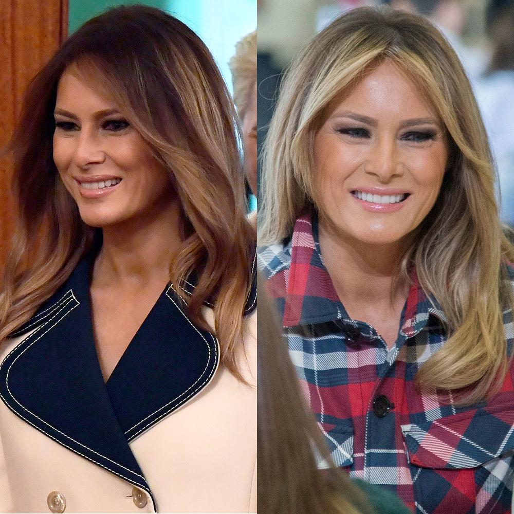 melania-trump-blonde-hair-makeover-gallery