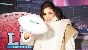 Olivia Culpo At The Super Bowl