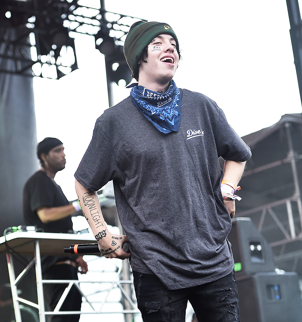 Lil Xan
Billboard Hot 100 Music Festival, Day 1, Long Island, New York, USA - 18 Aug 2018