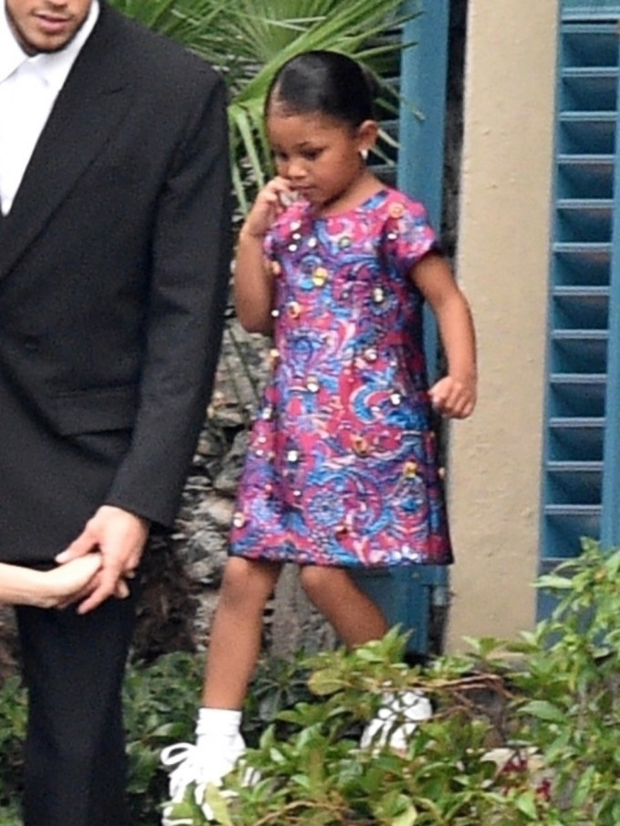 Stormi Webster Attends Kourtney Kardashian and Travis Barker’s Wedding