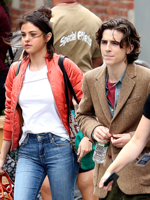 Timothee Chalamet Selena Gomez
