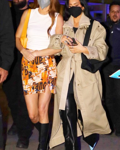 Kendall Jenner and Kylie Jenner leave Crypto.com Arena following the Los Angeles Clippers Vs The Phoenix Suns Game in Los Angeles, CaPictured: Kendall Jenner,Kylie JennerRef: SPL5301823 060422 NON-EXCLUSIVEPicture by: Damian Avitia /London Entertainment / SplashNews.comSplash News and PicturesUSA: +1 310-525-5808London: +44 (0)20 8126 1009Berlin: +49 175 3764 166photodesk@splashnews.comWorld Rights