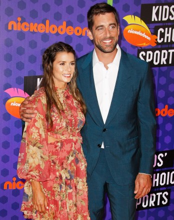 Danica Patrick, Aaron Rodgers
Kids' Choice Sports Awards, Arrivals, Los Angeles, USA - 19 Jul 2018