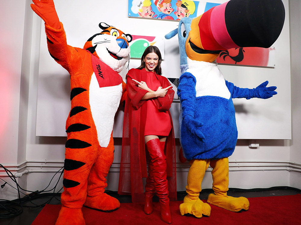 Hailee Steinfeld at Kellogg's National Cereal Day Party