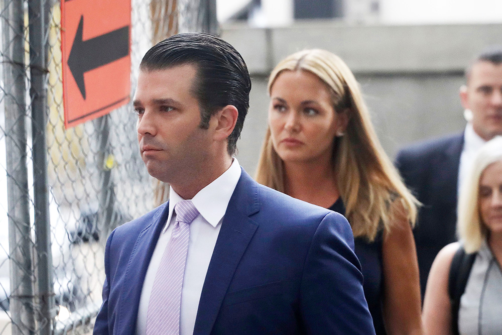 Donald Trump Jr Divorce, New York, USA - 26 Jul 2018