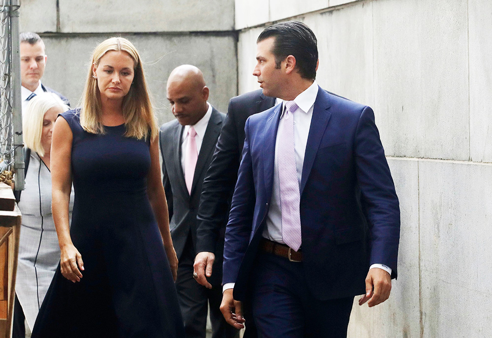 Donald Trump Jr Divorce, New York, USA - 26 Jul 2018