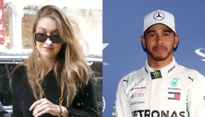 Gigi Hadid and Lewis Hamilton