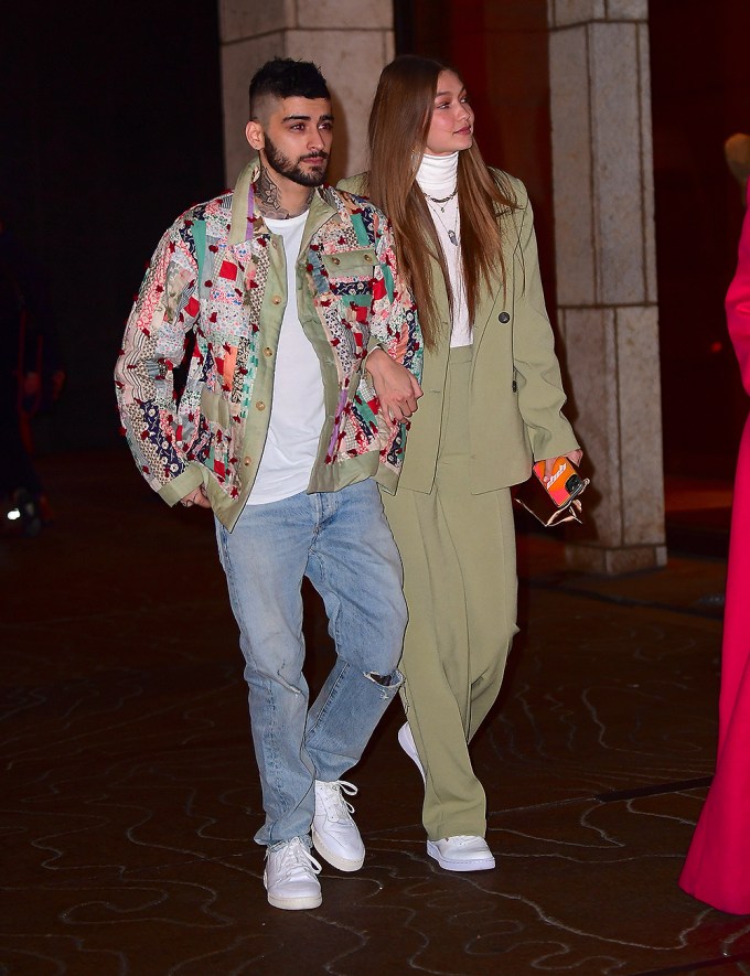 Zayn Malik & Gigi Hadid on His 27th Birthday