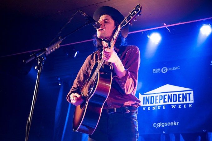 James Bay in concert at Oran Mor, Glasgow, Scotland, UK – 02 Feb 2022