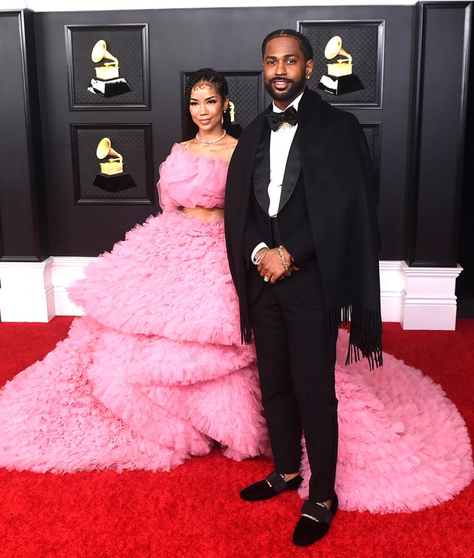 Jhene Aiko & Big Sean at the Grammys