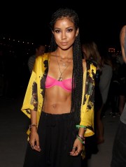 Jhene Aiko
Levi's Neon Carnival, Coachella Valley Music and Arts Festival, Palm Springs, USA - 15 Apr 2017