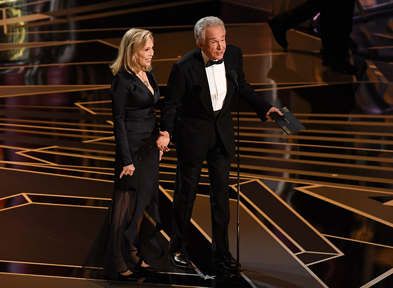 Faye Dunaway and Warren Beatty
90th Annual Academy Awards, Show, Los Angeles, USA - 04 Mar 2018