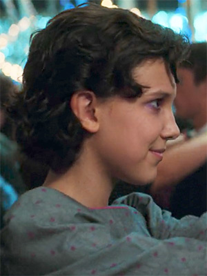 Eleven on Stranger Things