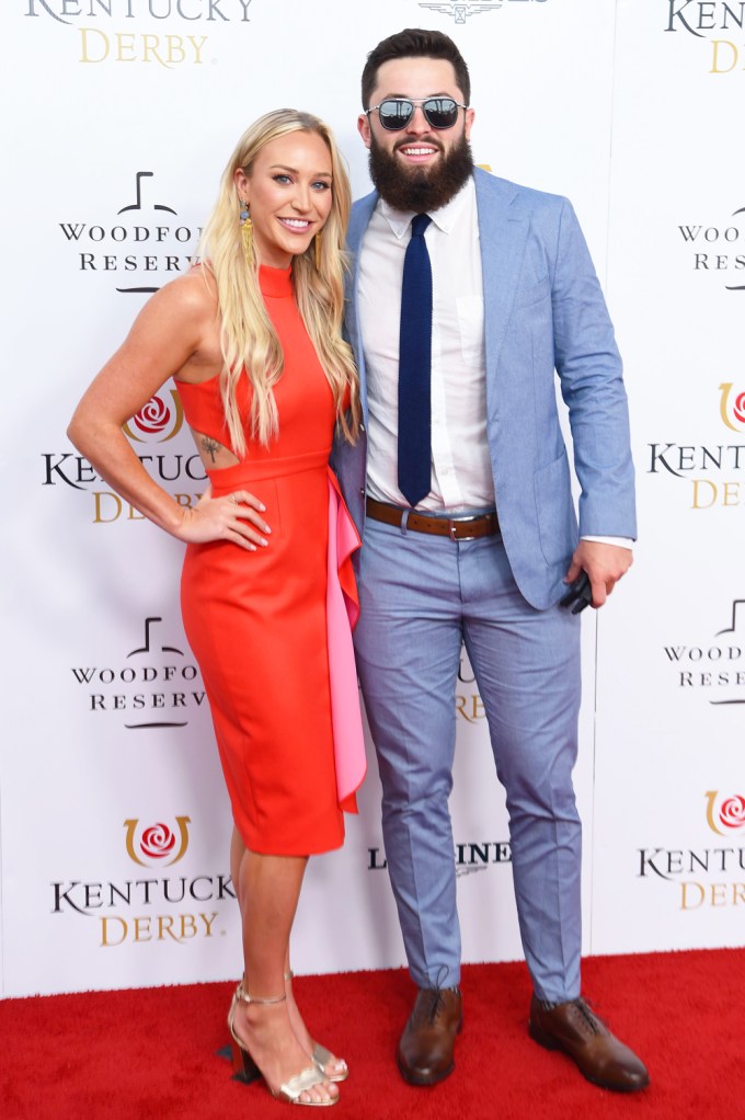 Emily Wilkinson & Baker Mayfield In Kentucky