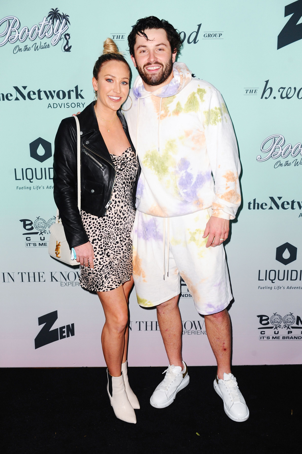 Emily Mayfield and Baker Mayfield
Bootsy on the Water pre Super Bowl Party, Miami, USA - 31 Jan 2020