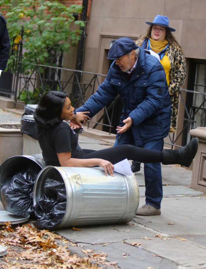 Tiffany Haddish Loses Balance