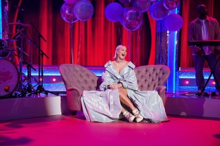 Editorial use onlyMandatory Credit: Photo by Kieron McCarron/ITV/Shutterstock (10570455e)Anne-Marie Rose Nicholson'Ant & Dec's Saturday Night Takeaway' TV show, Series 16, Episode 2, London, UK - 29 Feb 2020