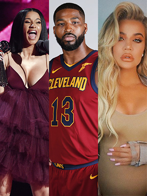 Cardi B Tristan Thompson Khloe Kardashian