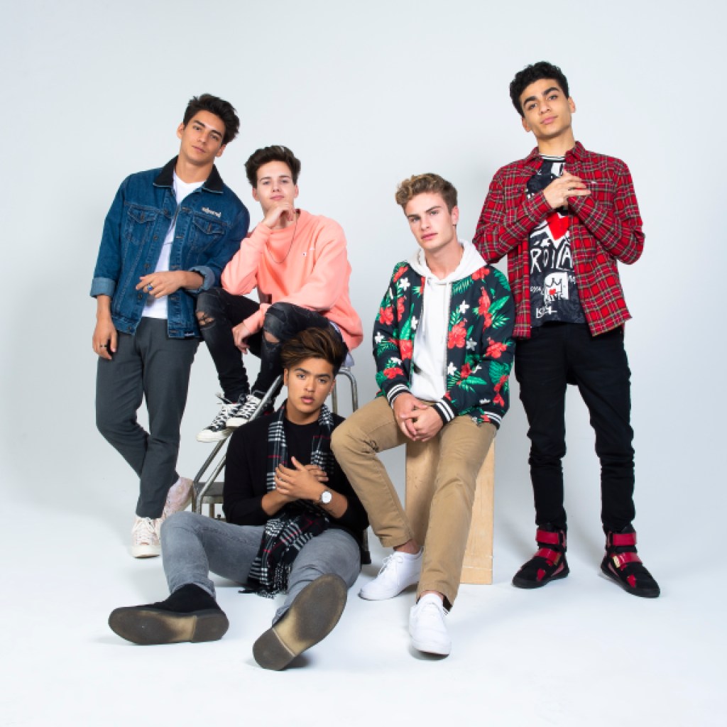 In Real Life stops by HollywoodLife.com to talk about their new single "Tattoo (How 'Bout You)."