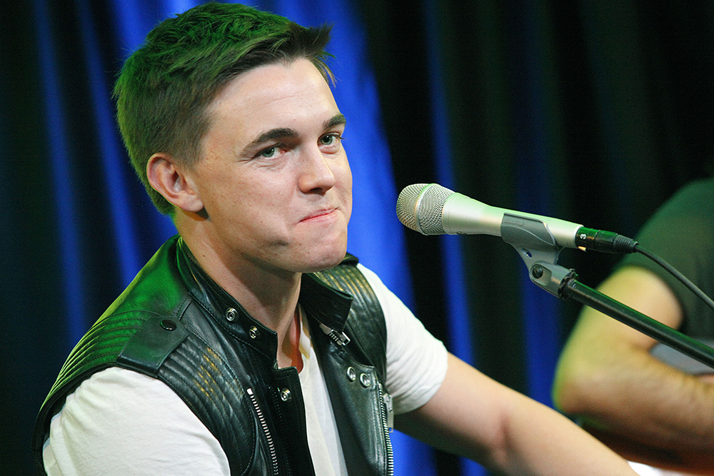 Jesse McCartney visits Q102 Performance Theater, Bala Cynwyd, Pennsylvania, America - 16 Aug 2013