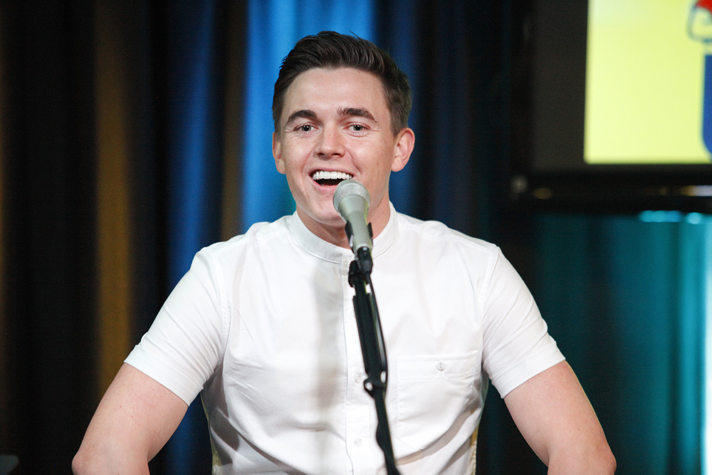 Jesse McCartney visits Q102 Performance Theater, Bala Cynwyd, Pennsylvania, America - 11 Jun 2014