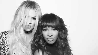 Khloe Kardashian with best friend Malika Haqq